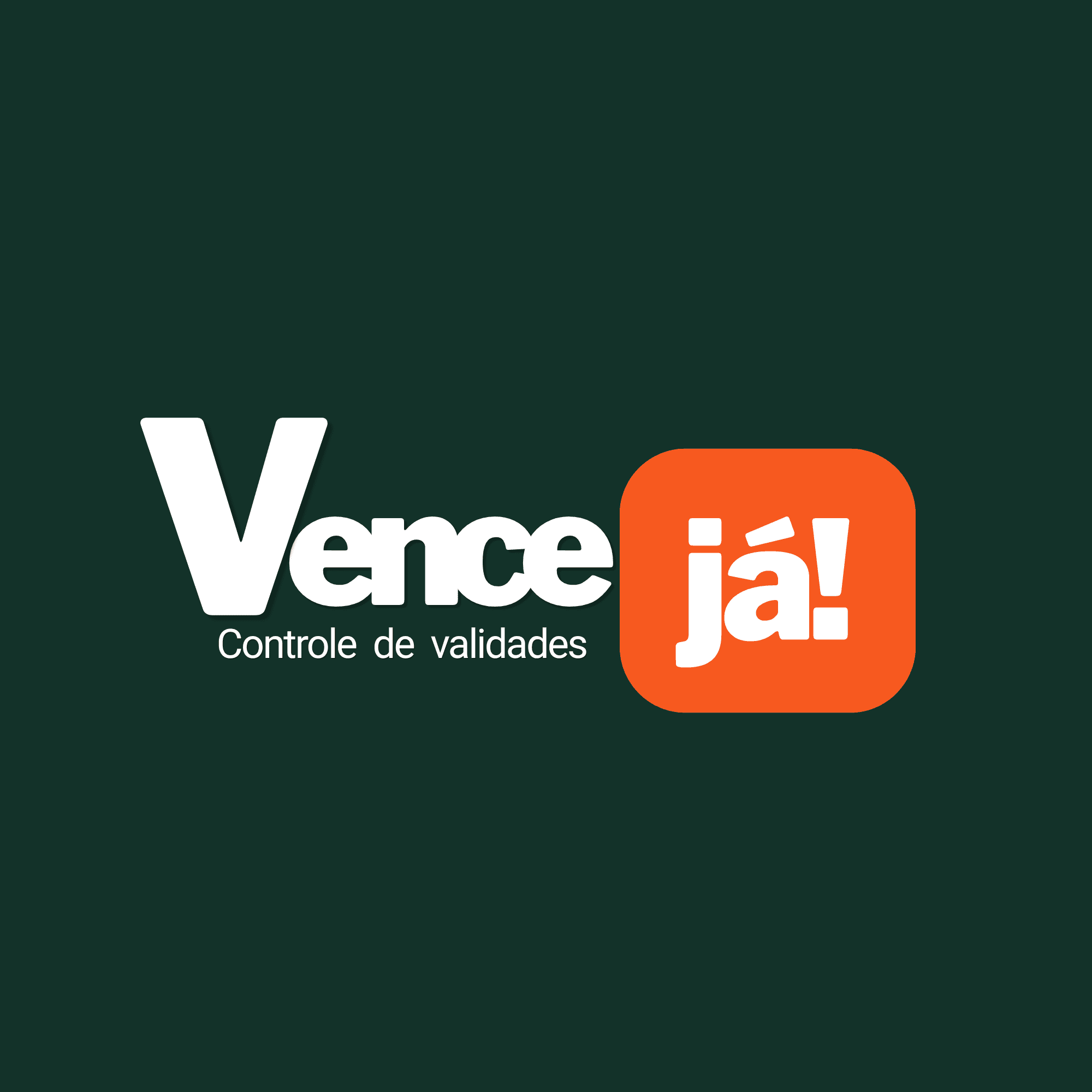 Vence Já – Controle de validades